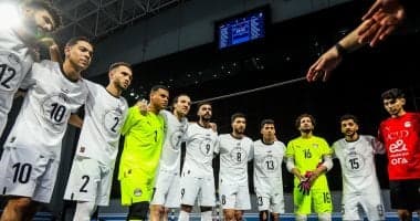 Egypt futsal team begins closed camp for African Cup