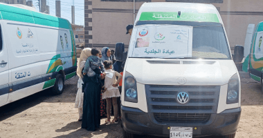 Medical convoy leaves Al-Ma'diya Village