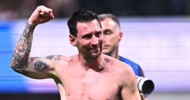 Messi sets record with third World Cup final start