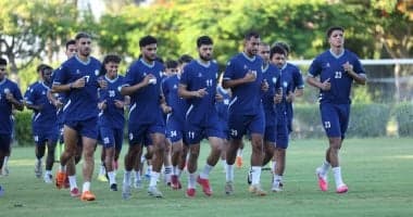 البنك الأهلي يستعد لمواجهة أبو قير