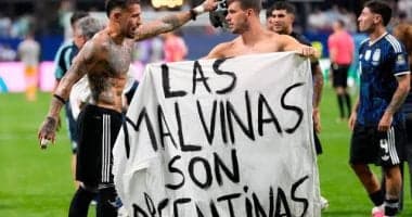 From Malvinas to Kosovo: The Most Iconic Political Banners in World Cup History
