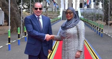السيسي يناقش خط سفاجا دار السلام