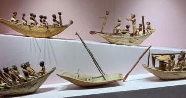 Egyptian Boats Display at Hurghada Museum