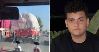مصور الواقعة يوضح حقيقة إنقاذ الشاحنة