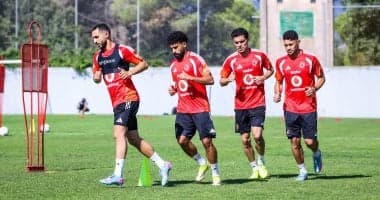 Al-Ahly conducts first Spain training session