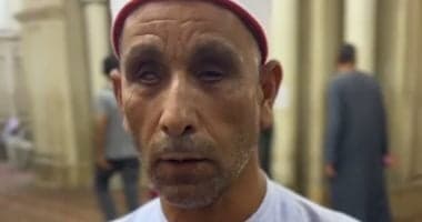 Elderly Man with Special Needs in Qena Recitation Contest