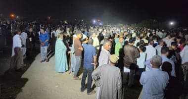 تشييع جثامين ستة من أبناء بحر البقر