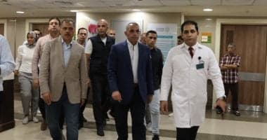 محافظ الإسماعيلية يتابع المصابين ويوفر الرعاية
