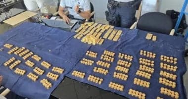 Gold 24-karat price stable at 7,234 pounds