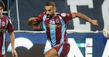 Salah's debut stats with Trabzonspor