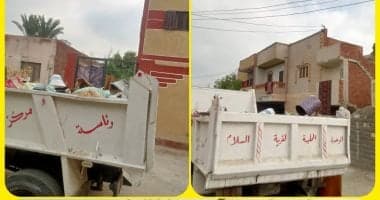 حملات لإزالة المخالفات وصيانة قنطرة شرق