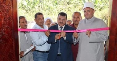 افتتاح مسجدي الرحمن والشهداء ببني سويف