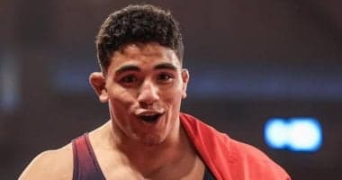 Abdulrahman Haitham Advances to Mediterranean Wrestling Final