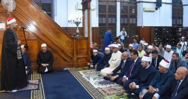 محافظ الإسكندرية يشارك في احتفال الأوقاف بالمولد