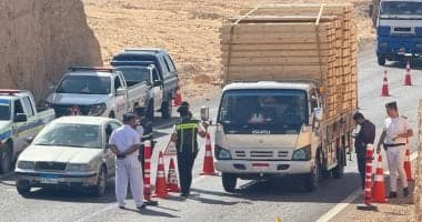 Traffic raids target violations on Sohag roads