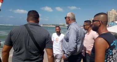 Alexandria beach campaigns monitor sea evacuation amid heatwave