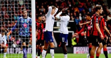 Bournemouth and Everton Draw 1-1