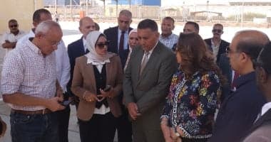 Manal Awad opens Khanakah waste station