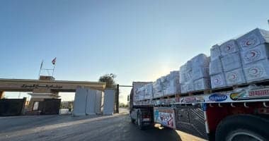 Gaza receives 3,490 tons of aid via convoy 271