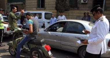 Traffic patrols in Cairo and Giza target violations