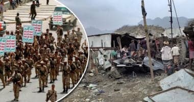 Yemeni Army Battles Houthis in Jabal Hodeishi