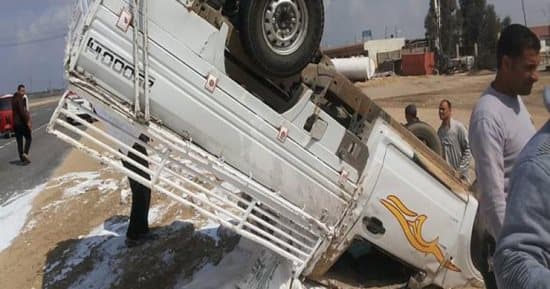 Six hurt in Al-Sharqiya vehicle crash