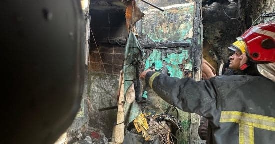 Fire in Hawamdiyah apartment contained