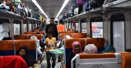 Cairo-Alexandria Train Timetable for 15/9/2026