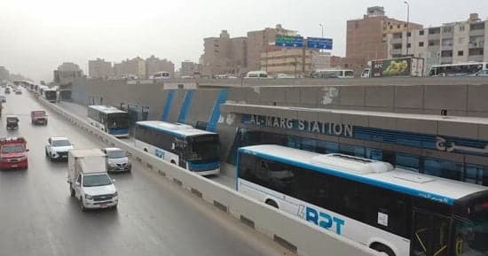 زيادة أسطول الأتوبيس الترددي ليصل إلى 320 قبل نهاية العام