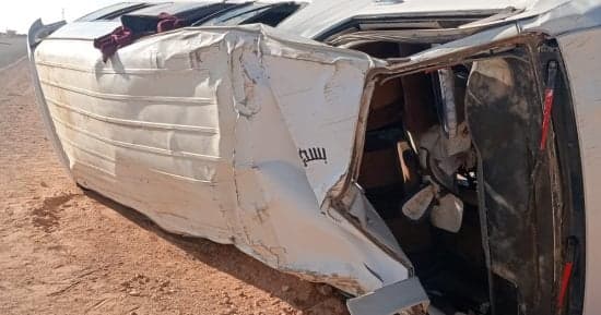 Microbus accident injures 10 on Benha-Shubra El-Kheir Road