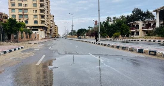 Satellite images show rainy clouds and affected zones