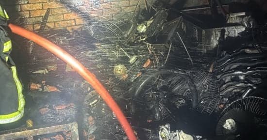 Fire inside October Gardens apartment contained