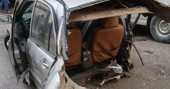 إصابات في حادث تصادم شرق إسنا