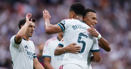 مبابي وفينيسيوس يقودان هجوم ريال مدريد أمام إنتر