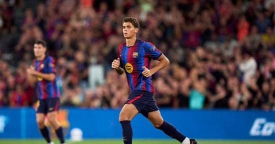 Hamza Abdel Karim On Bench for Barcelona vs Feyenoord