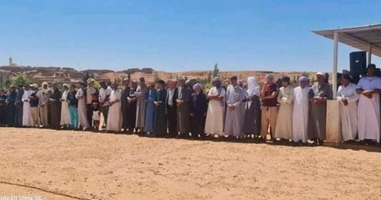 الجزائر تنقل جثة الطفل أيوب