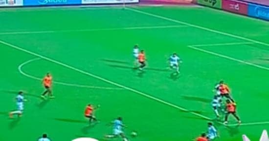 البنك الأهلي يتفوق على غزل المحلة 2-1 في الشوط الأول