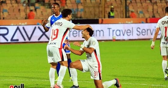 الزمالك يفوز على جيبوتى ويواجه الجيش في دور الـ32