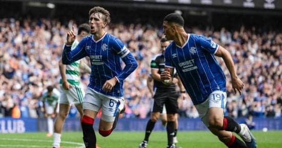 Rangers Lead Celtic at Half under Hassan