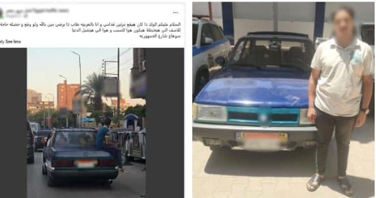 Taxi driver detained in Sohag for risking citizen's life