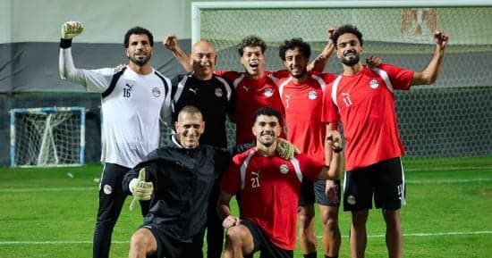 Egypt national team trains for Africa qualifiers