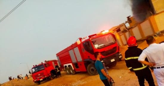 البترول يسيطر على حريق محدود في الإسكندرية