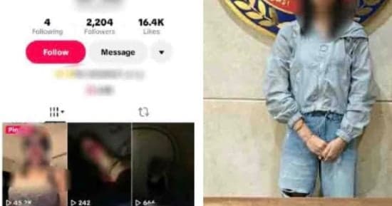 ضبط منشئتي محتوى لنشر فيديوهات غير لائقة