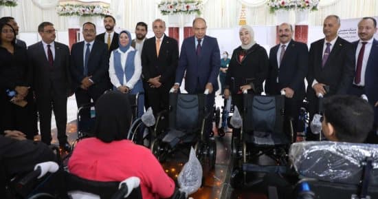Minya Governor attends Egypt Well Medical convoy launch