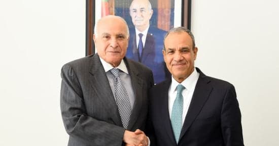 وزير الخارجية يناقش التعاون مع الجزائر