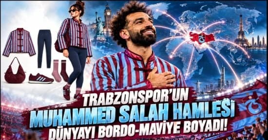 Mohamed Salah promotes Trabzon colors globally