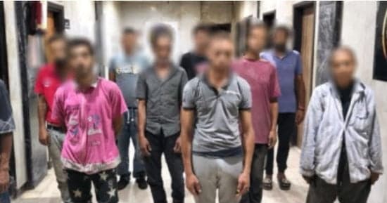 Giza police arrest 12 suspects for child begging