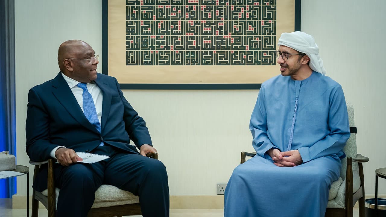 Abdullah bin Zayed and Congo Vice PM discuss cooperation