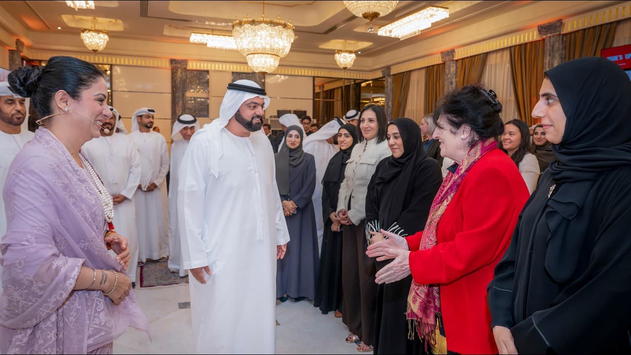 Mohammed Al-Sharqi at Teacher Recognition Event