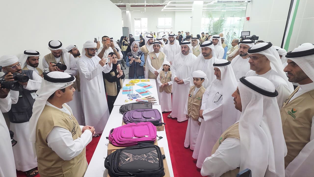 جمعية الشارقة الخيرية تطلق حملة لدعم طلبة غزة